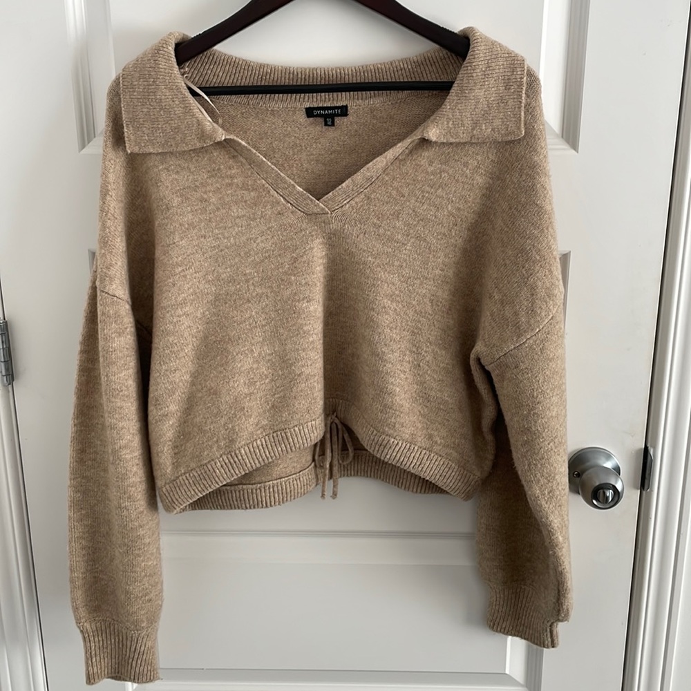 Dynamite polo sweat-shirt